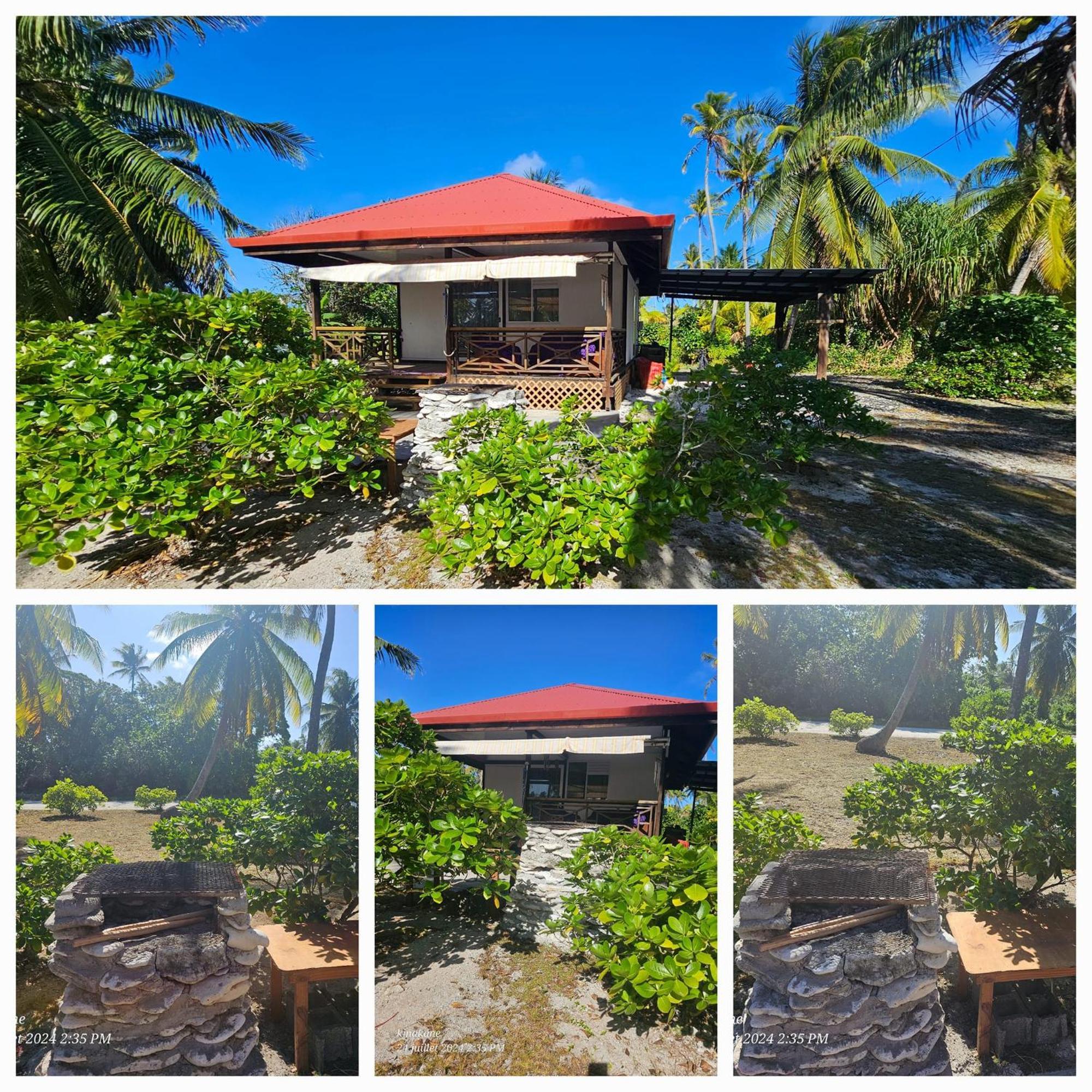 Kinakamo Lodge Rangiroa Tiputa Exterior foto