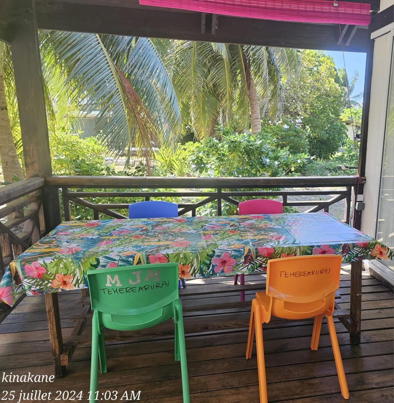 Kinakamo Lodge Rangiroa Tiputa Exterior foto